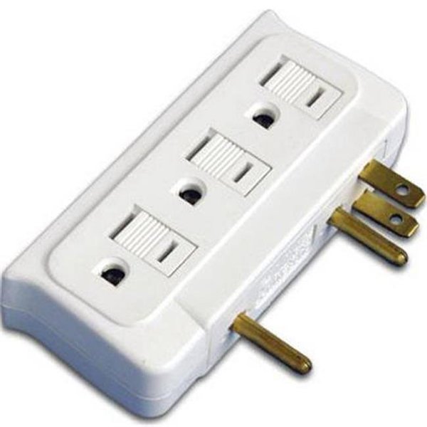 Virtual CT-010 6 Outlet White Side Entry Current Tap VI135693
